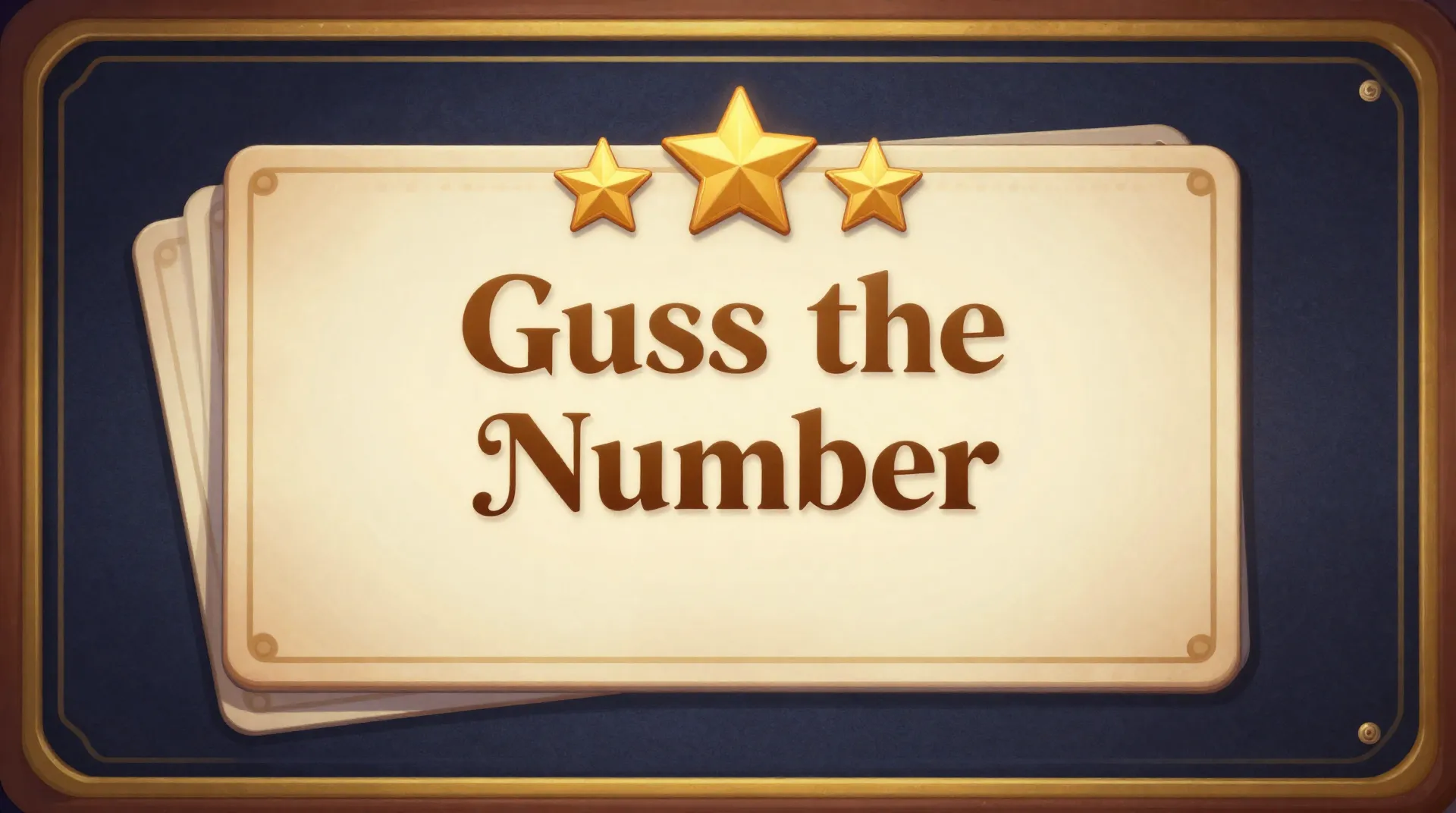 Guess the Number cover